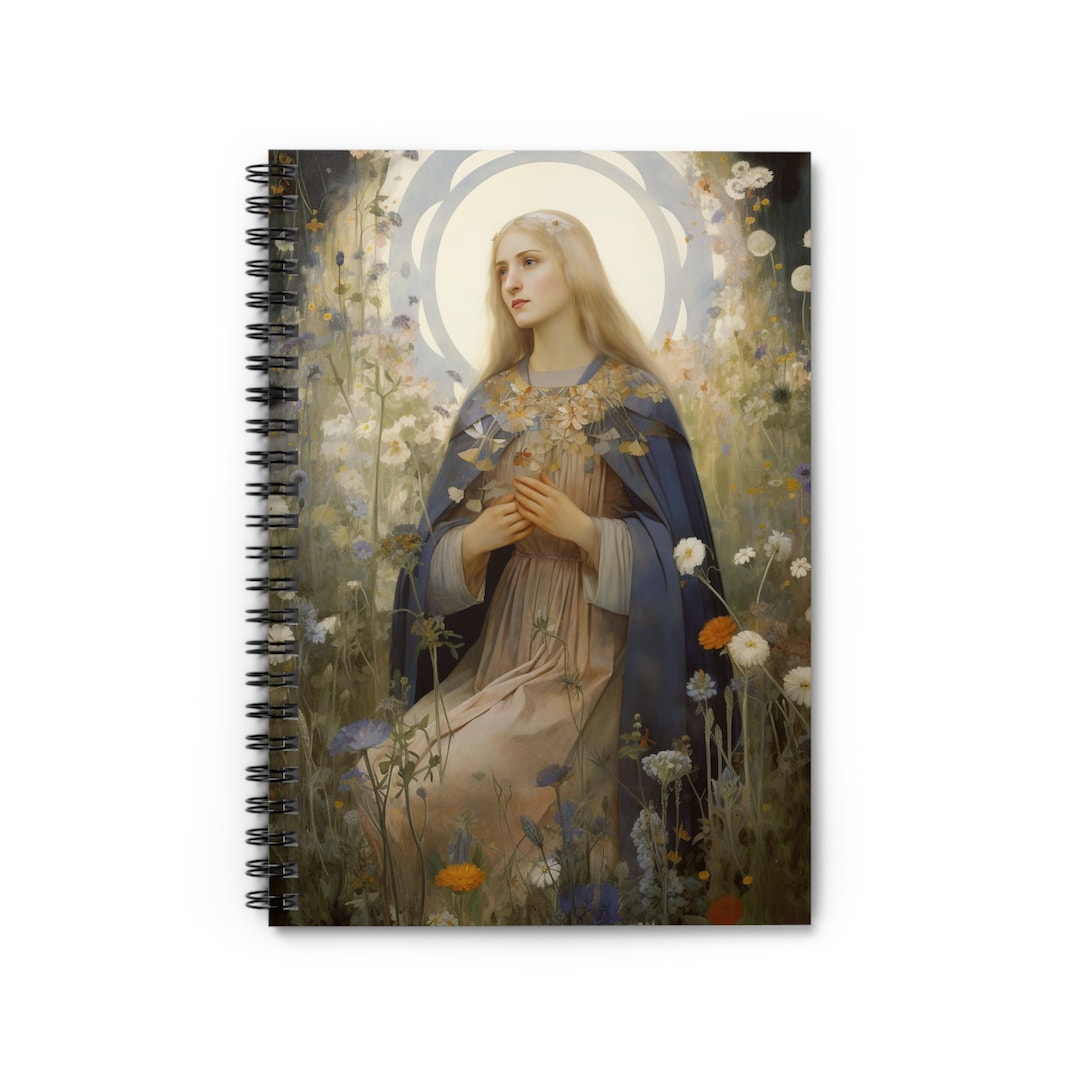 Saint Hildegard of Bingen Journal - Sanctified Souls Art - Religious ...