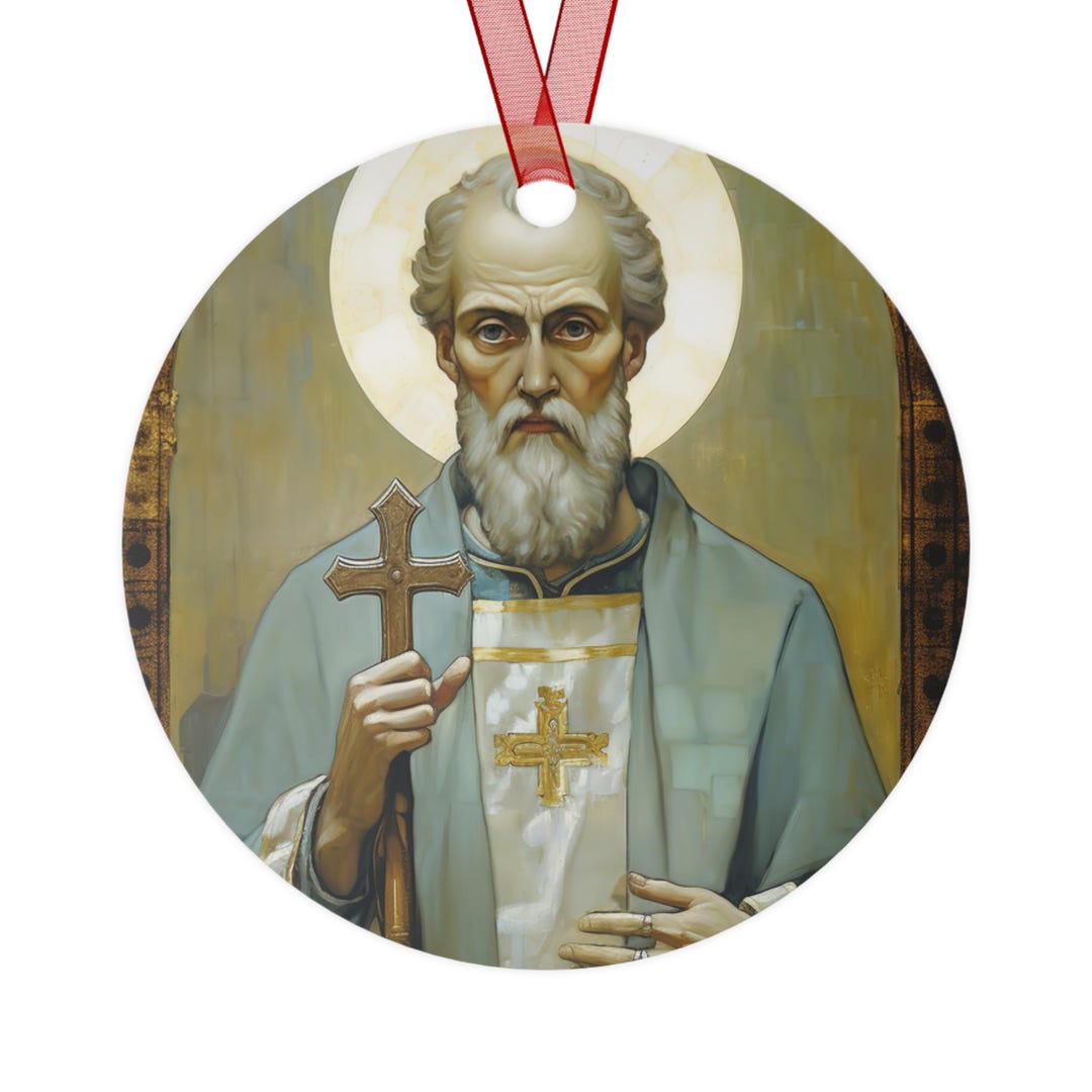 Saint Peter Chrysologus - Religious Holiday Christmas Ornament and ...