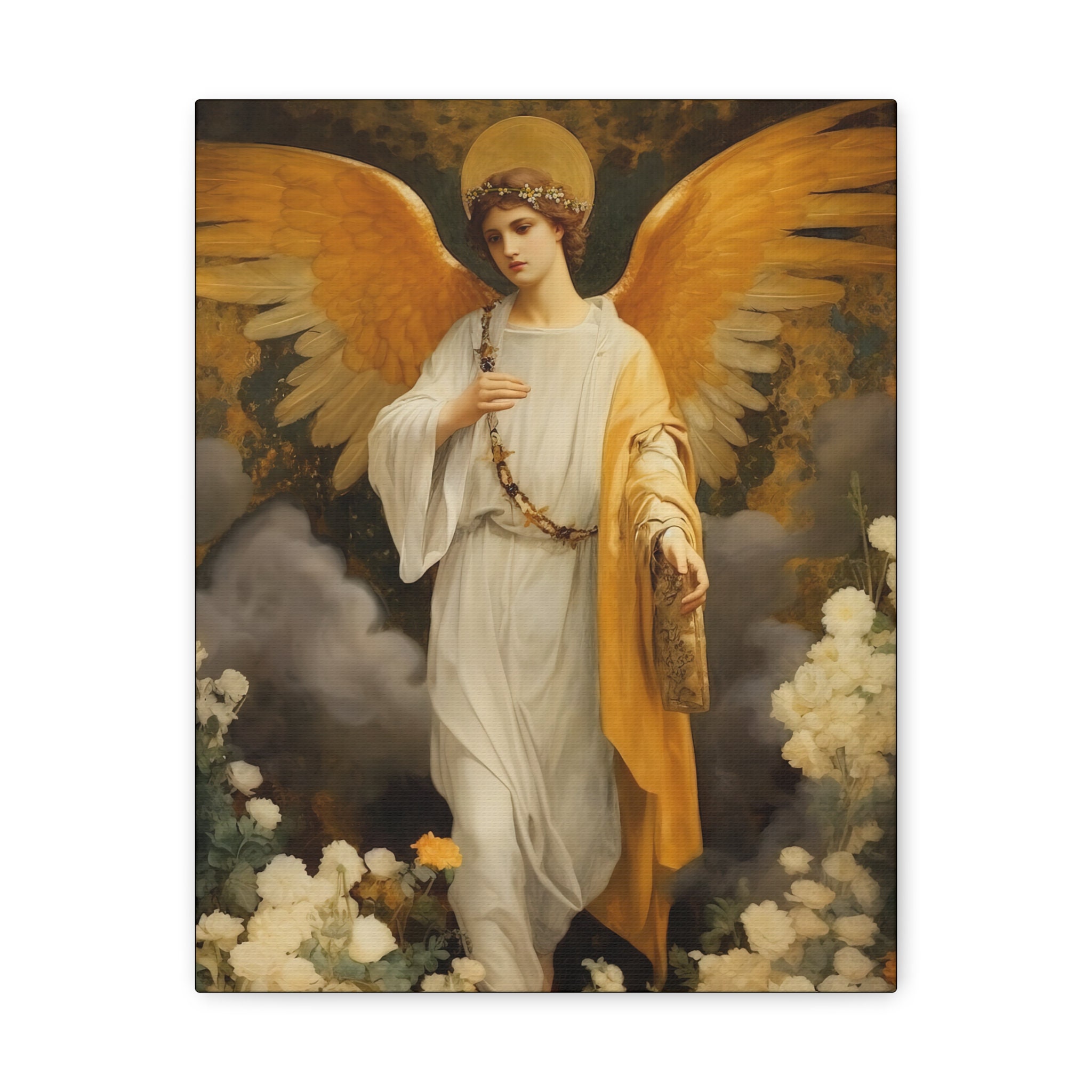 Saint Gabriel the Archangel Gallery Wrapped Canvas Sanctified Souls ...