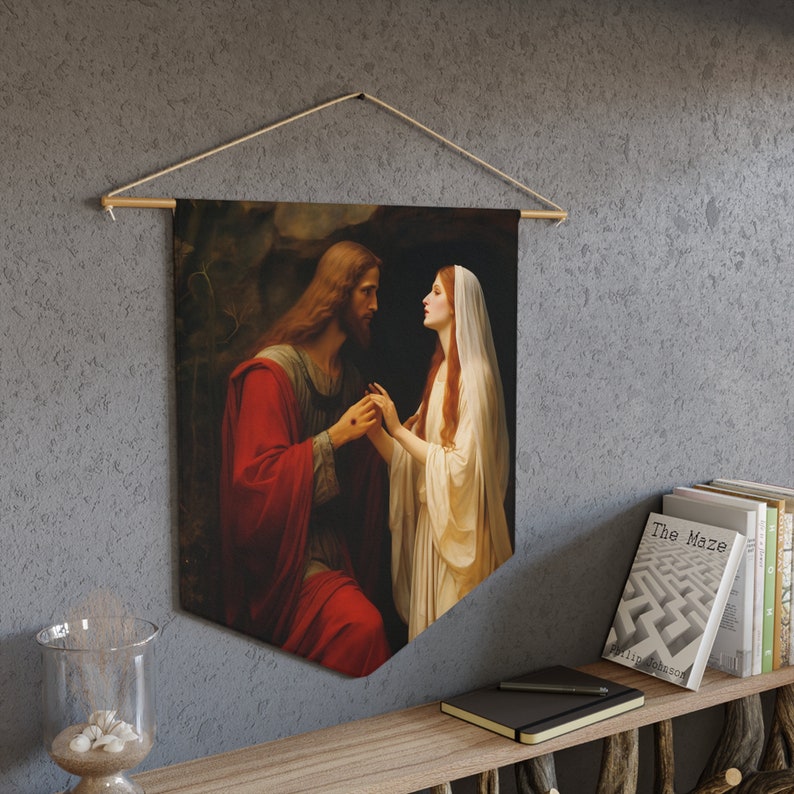 Revelation of Redemption Mary Magdalene and the Risen Christ Wall ...