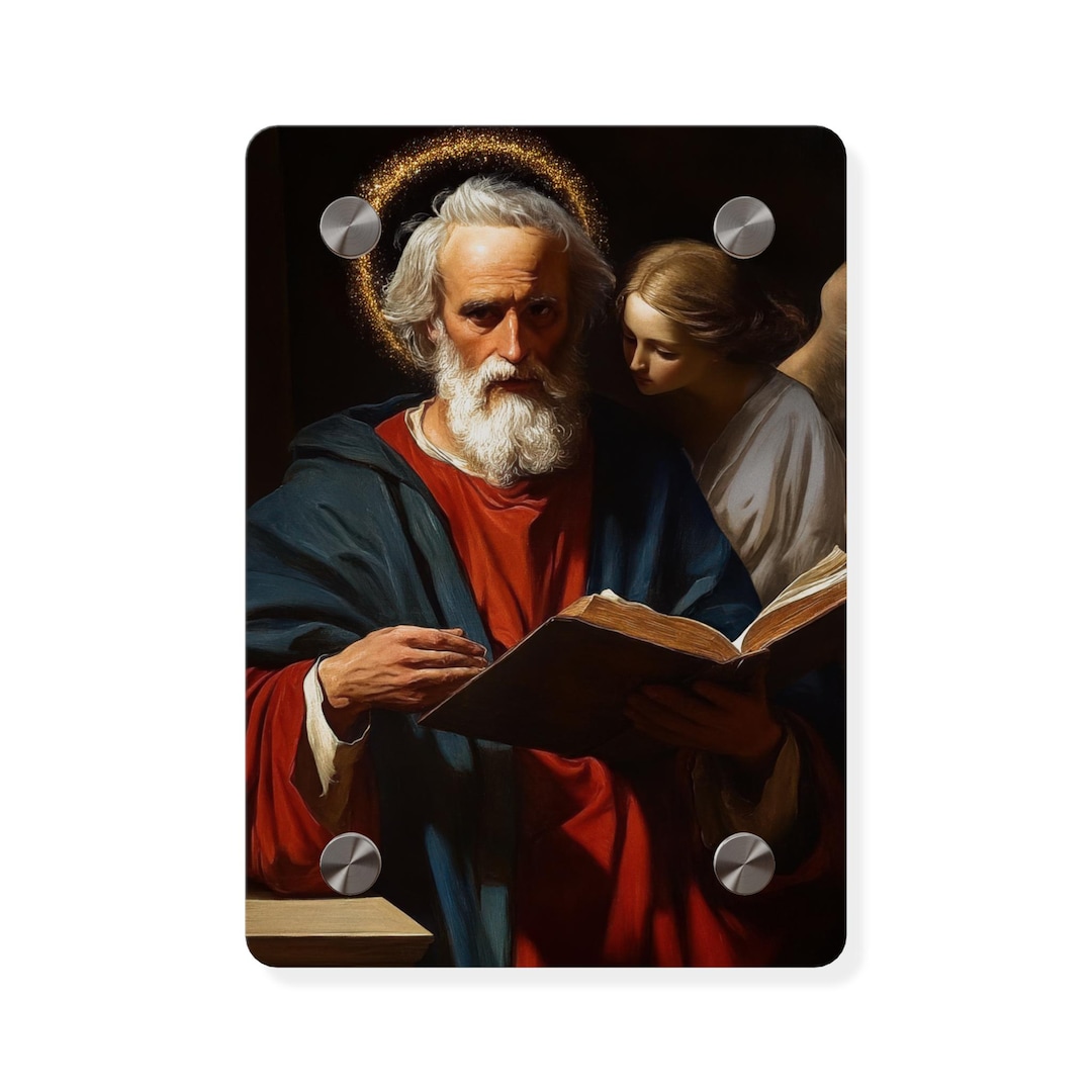 Saint Matthew the Apostle - Wall Art Panel - Ready to Hang Acrylic ...