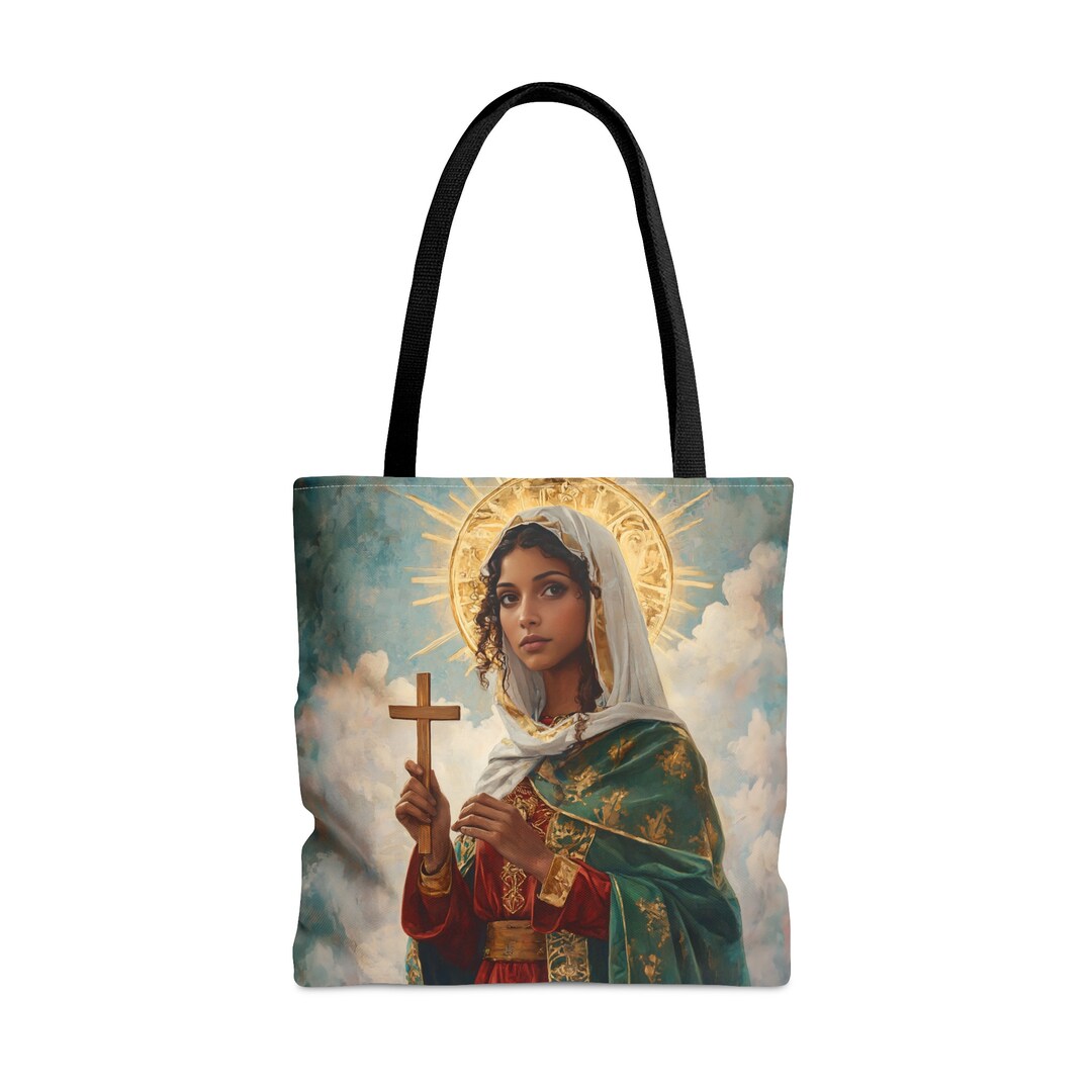 Saint Claudia Tote Bag - Large Medium Small Faith Art Bag - Catholic ...