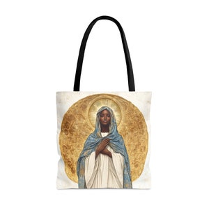 Unsere Dame von Kibeho - Die Vision des Göttlichen Friedens Einkaufstasche - Große, mittelgroße, kleine Glaubens-Kunsttasche - Katholischer Glaubens-Geldbeutel - Religiös Alles tragen