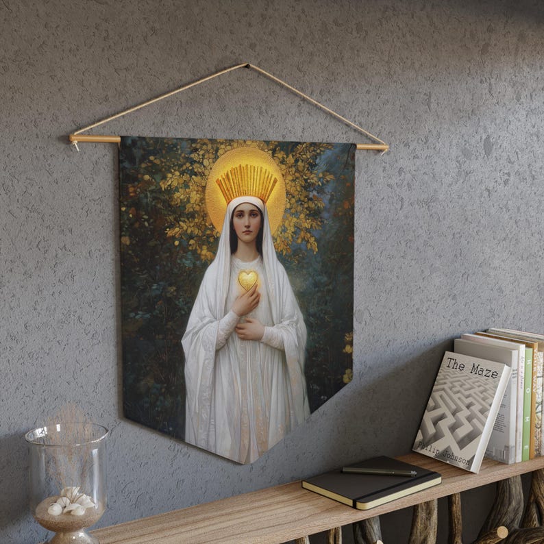 Our Lady of Beauraing - Our Lady of the Golden Heart - Marian Art ...