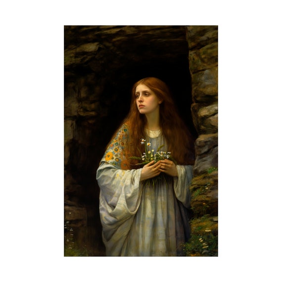 Saint Mary Magdalene : Witness to Resurrection Print - Sanctified