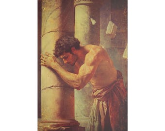 Samson - Museum Wrapped Canvas - Sanctified Souls Print