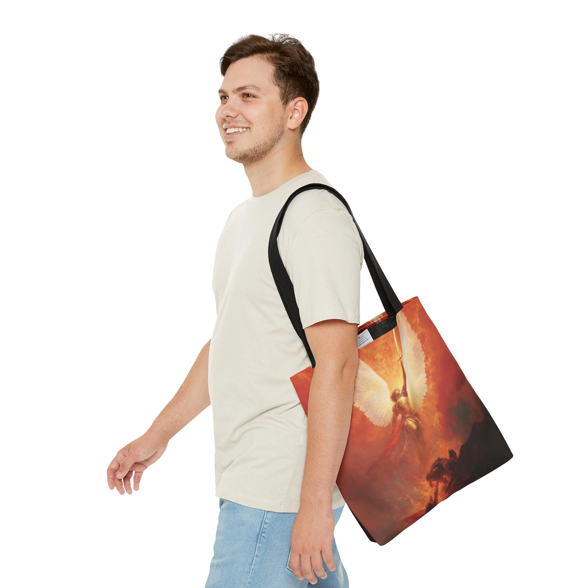 Saint Michael the Archangel - Tote Bag - Large Medium Small Faith 