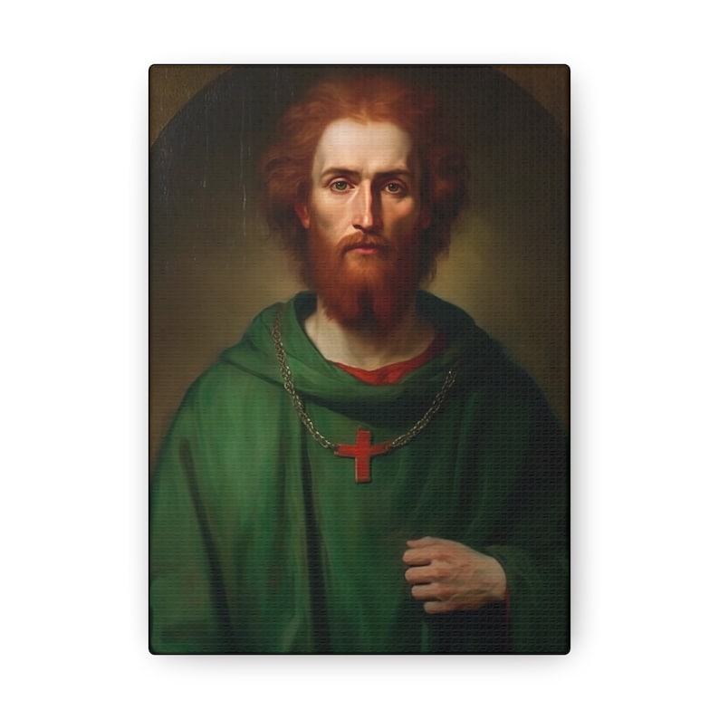 Saint Alexius of Rome Gallery Wrapped Canvas Sanctified Souls Print