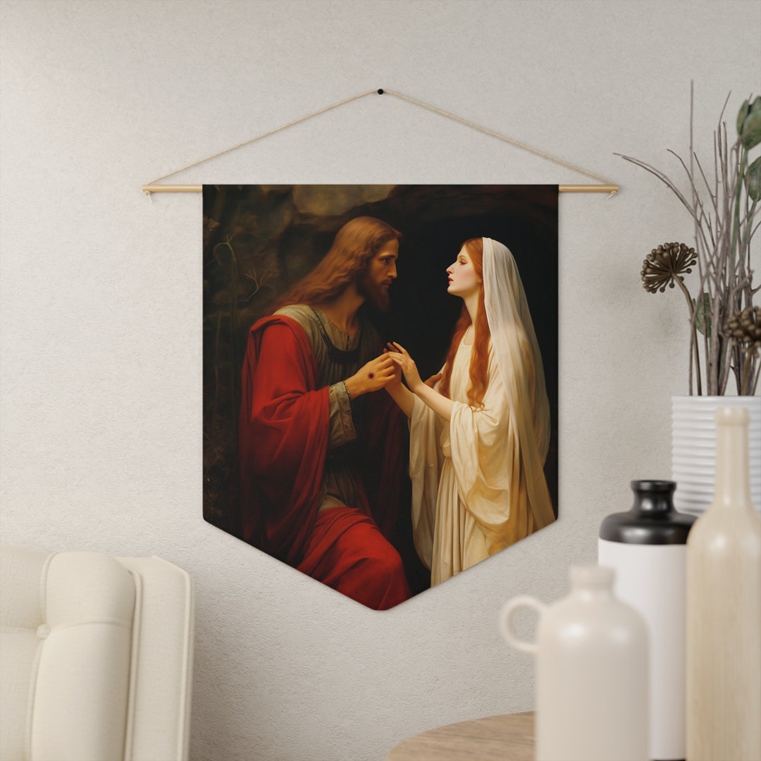 Revelation of Redemption Mary Magdalene and the Risen Christ Wall ...