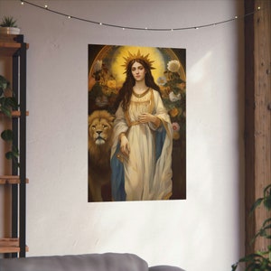 Saint Thecla - Sanctified Souls Print - Multiple Sizes - Premium Matte ...