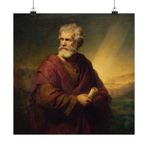 Heiliger Phillip der Apostel - Geheiligte Seelen Druck - Mehrere Größen - Premium Matte Vertikale Poster - Bibelgeschichte