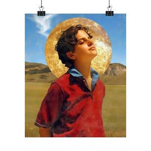Blessed / Saint Carlo Acutis - Sanctified Souls Print - Multiple Sizes - Premium Matte Vertical Posters - Catholic