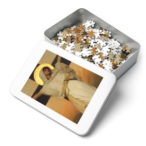 Saint Julia of Carthage - Puzzle and Keepsake Tin - Religious (30, 110, 252, 500,1000) - Religious Catholic Puzzle Art