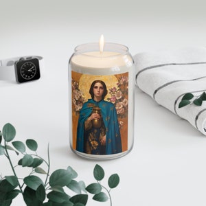 Saint Anastasia the Patrician of Alexandria Candle  - Scented Prayer Candle, 13.75oz - Religious Prayer Candle