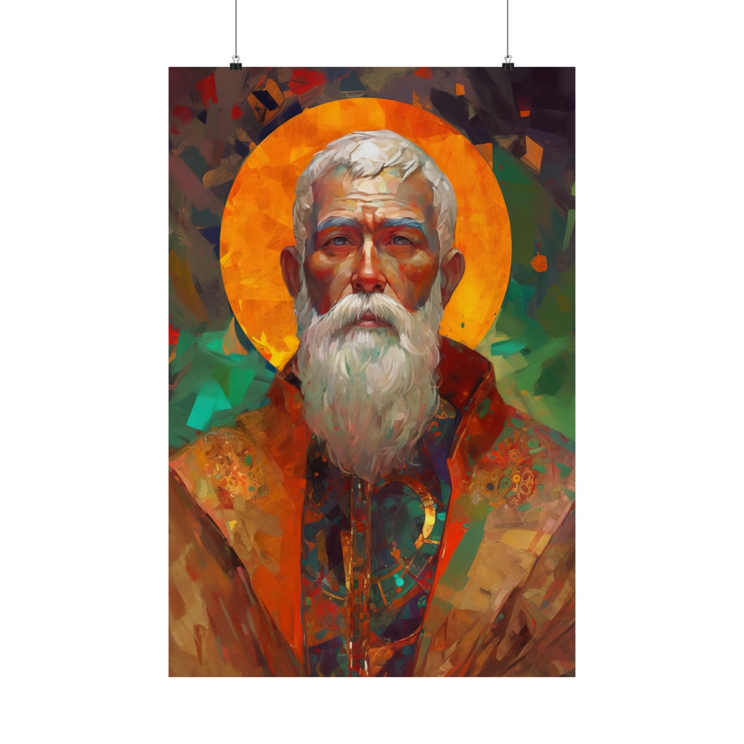 Saint Matthias the Apostle Print - Sanctified Souls Print - Multiple ...