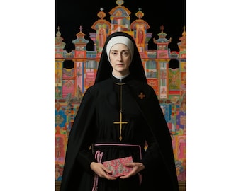 Blessed Mary Angela Truszkowska Print - Sanctified Souls Print - Multiple Sizes - Premium Matte Vertical Posters