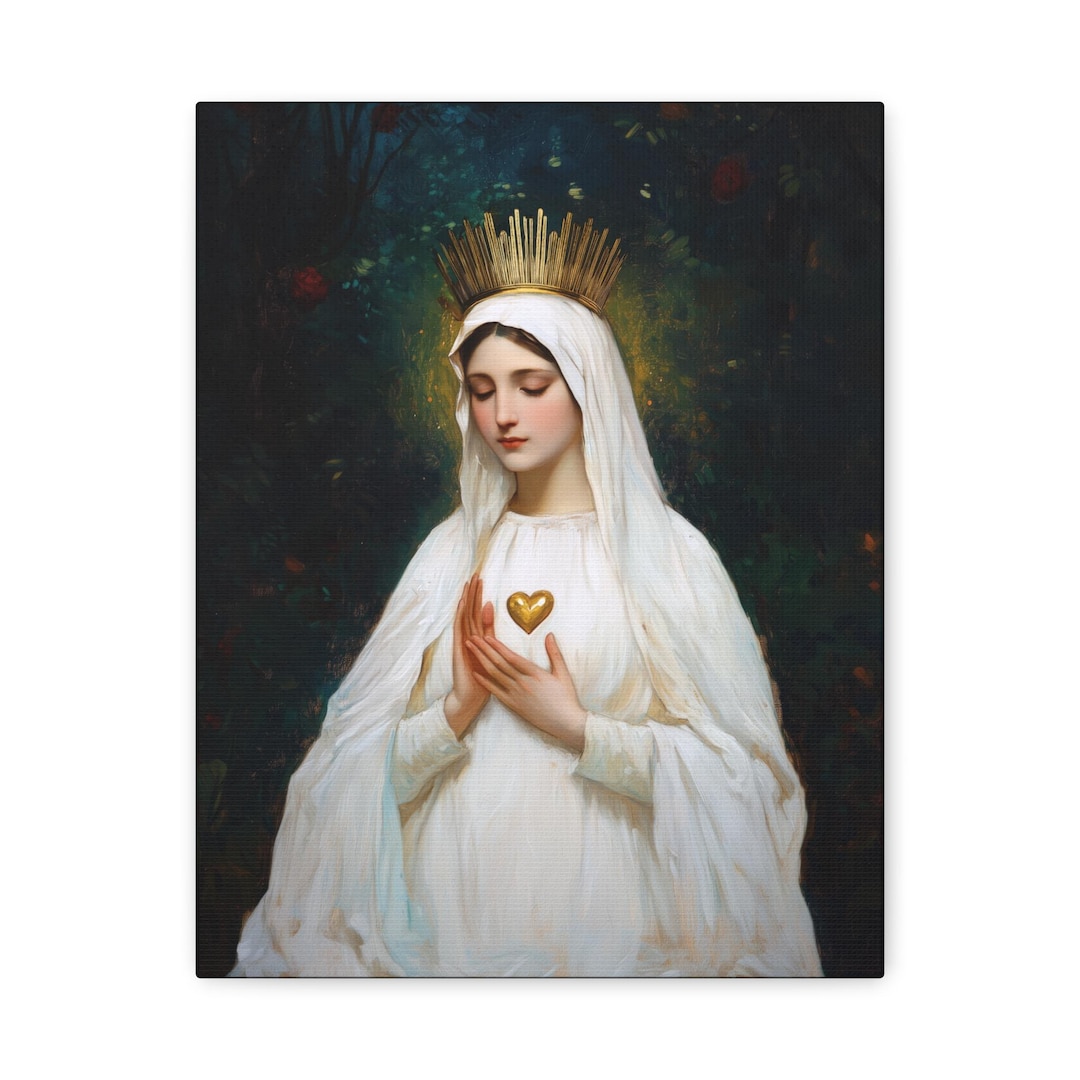 Our Lady of Beauraing - Our Lady of the Golden Heart - Marian Art ...