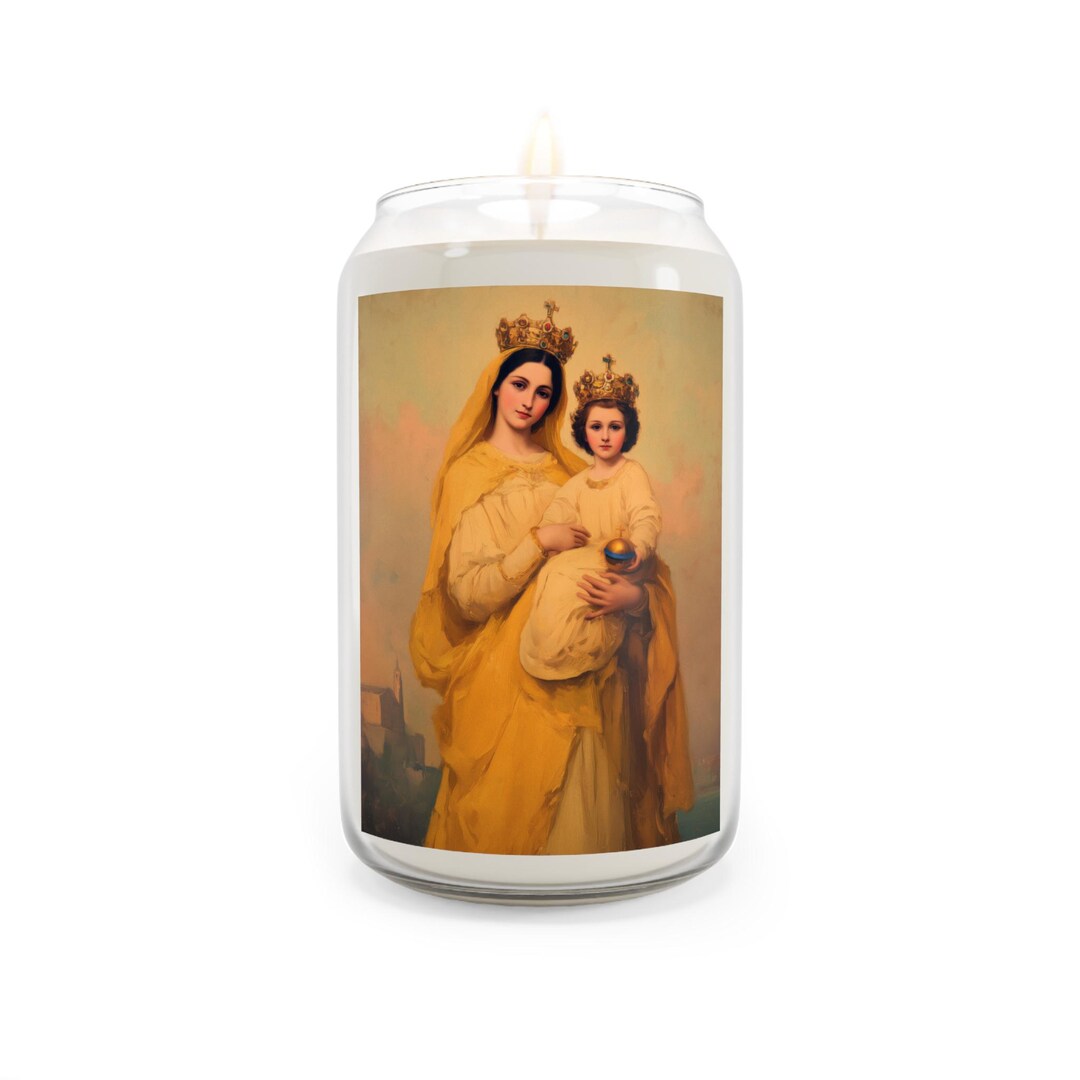 Our Lady of Prompt Succor - Scented Prayer Candle, 13.75oz - Tall Size ...