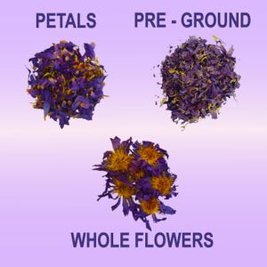 Blue Lotus Dried Flowers | Organic Blue Lotus Tea | Relaxing Herbal Tea | Natural Wellness Flowers for Tea & Bath Soaks