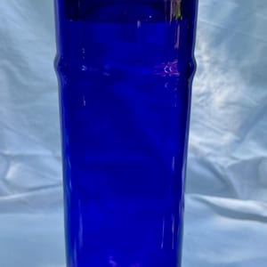 Vintage Cobalt Blue Apothecary Jar 70’s