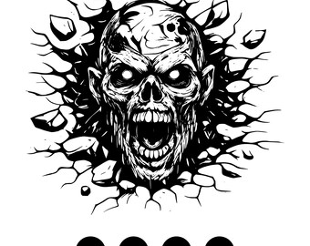 Griffe de zombie à gratter PNG SVG | Clipart graphique Halloween horreur