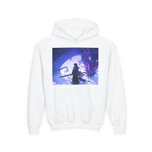 Youth Fantasy Hoodie: Retro Anime Streetwear, Cosplay Apparel