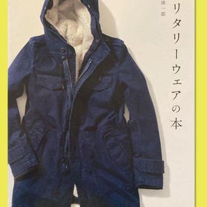Japanese Military Style Sewing Book – Authentic Patterns for Men's & Unisex Wear(S-L) |  Japan Sewing Pattern Book