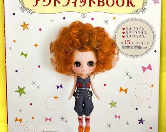 Naaiboek voor Japanse Blythe-outfits | Kleding en accessoires met patronen op ware grootte | Japans Blythe-boek