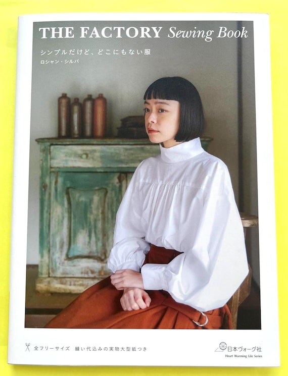 Japanese Sewing Book | Simple Yet Unique Clothes with Handmade Blouses Dresses Pants and Full-Size | Japanese Craft book