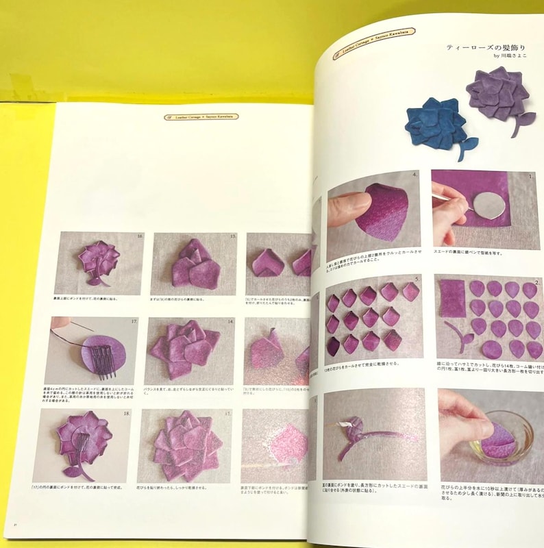 Revista de muñecas japonesas Dollybird Vol. 17 Edición de fieltro y cuero | Libro de manualidades japonesas Apto para principiantes imagen 6