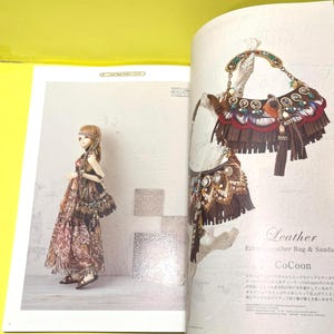 Revista de muñecas japonesas Dollybird Vol. 17 Edición de fieltro y cuero | Libro de manualidades japonesas Apto para principiantes imagen 8