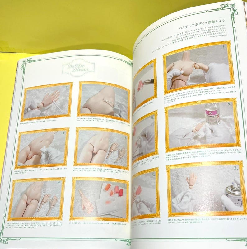 Revista de muñecas japonesas Dollybird Vol. 17 Edición de fieltro y cuero | Libro de manualidades japonesas Apto para principiantes imagen 16