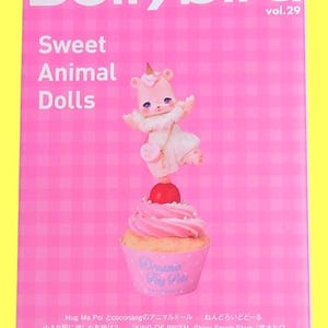 Dollybird Vol.29 Japanese Doll Craft Book – Poi & Animal Dolls, Nendoroid Doll Clothes Patterns