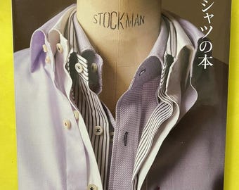 Japanese Men’s Shirt Sewing Book – Classic Shirt Patterns S–XL with Full-Size Bunka Templates (Black Friday Sale)