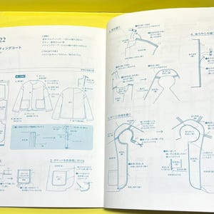 Japanese Sewing Book | Simple Yet Unique Clothes with Handmade Blouses Dresses Pants and Full-Size | Japanese Craft book image 11
