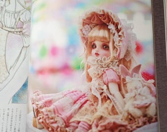 Japanese Doll Sewing Book – Dolly*dolly Vol.39 With Mini Dolls