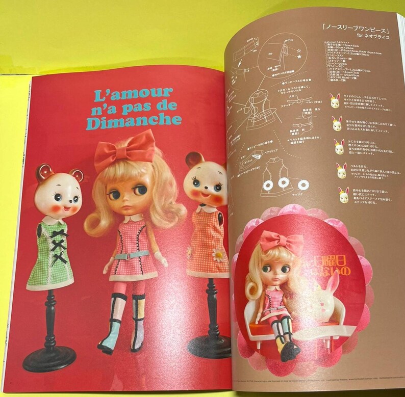 Revista de muñecas japonesas Dollybird Vol. 17 Edición de fieltro y cuero | Libro de manualidades japonesas Apto para principiantes imagen 11