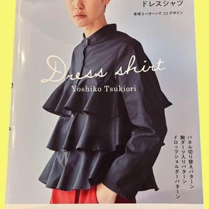 Customizable Japanese Shirt & Blouse Sewing Book – Mix and Match Patterns by Yoshiko Tsukiori | Japan Sewing Pattern Book