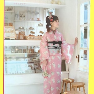 Japanese Yukata Sewing Textbook for Beginners – Learn Kimono Tailoring with Diagrams & Videos | Japanese Craft Book