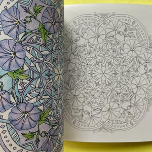 Japanese Mandala Coloring Book – 35 Floral Designs for Relaxation & Mindfulness image 11