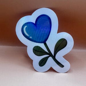 Cute Flower Love Shine Finish  Die-Cut Water Proof Sticker Kawaii multi-purpose (laptop, journal, planner, water bottles
