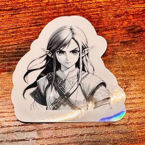 Cute Link  Shine Finish  Die-Cut Water Proof Sticker Kawaii multi-purpose (laptop, journal, planner, water bottles