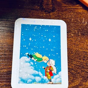 Naruto Love Card No. 2  Star Finish Die-Cut Water Proof Sticker Kawaii multi-purpose (laptop, journal, planner, water bottles