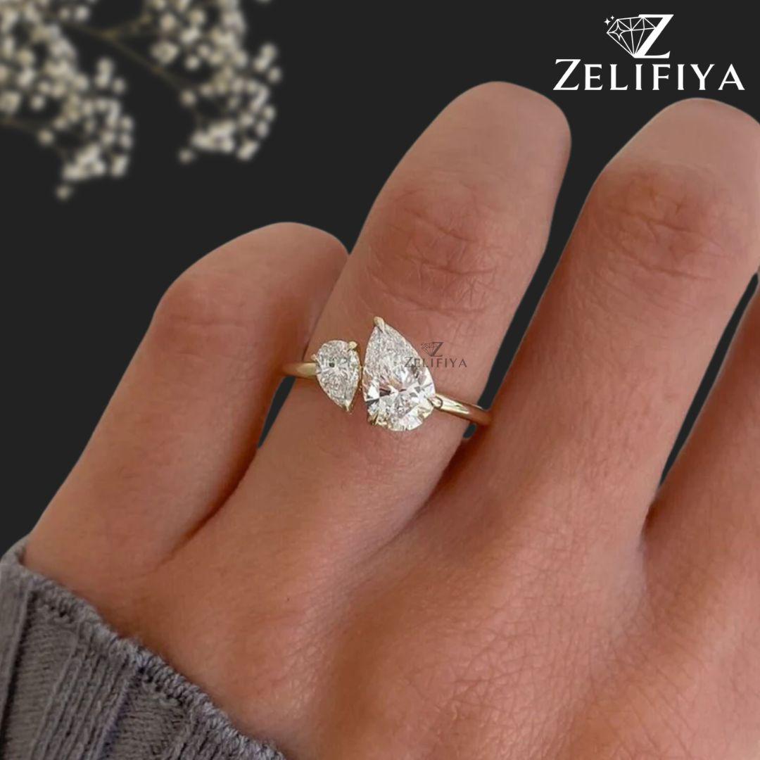 Tc 14k Gold Ring - Etsy
