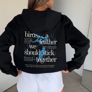 We Should Stick Together Hoodie, Fan Merch Birds Inspired Hoodie