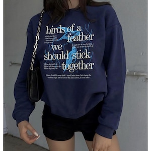 Birds Song Inspired Fan Merch Crewneck Sweatshirt