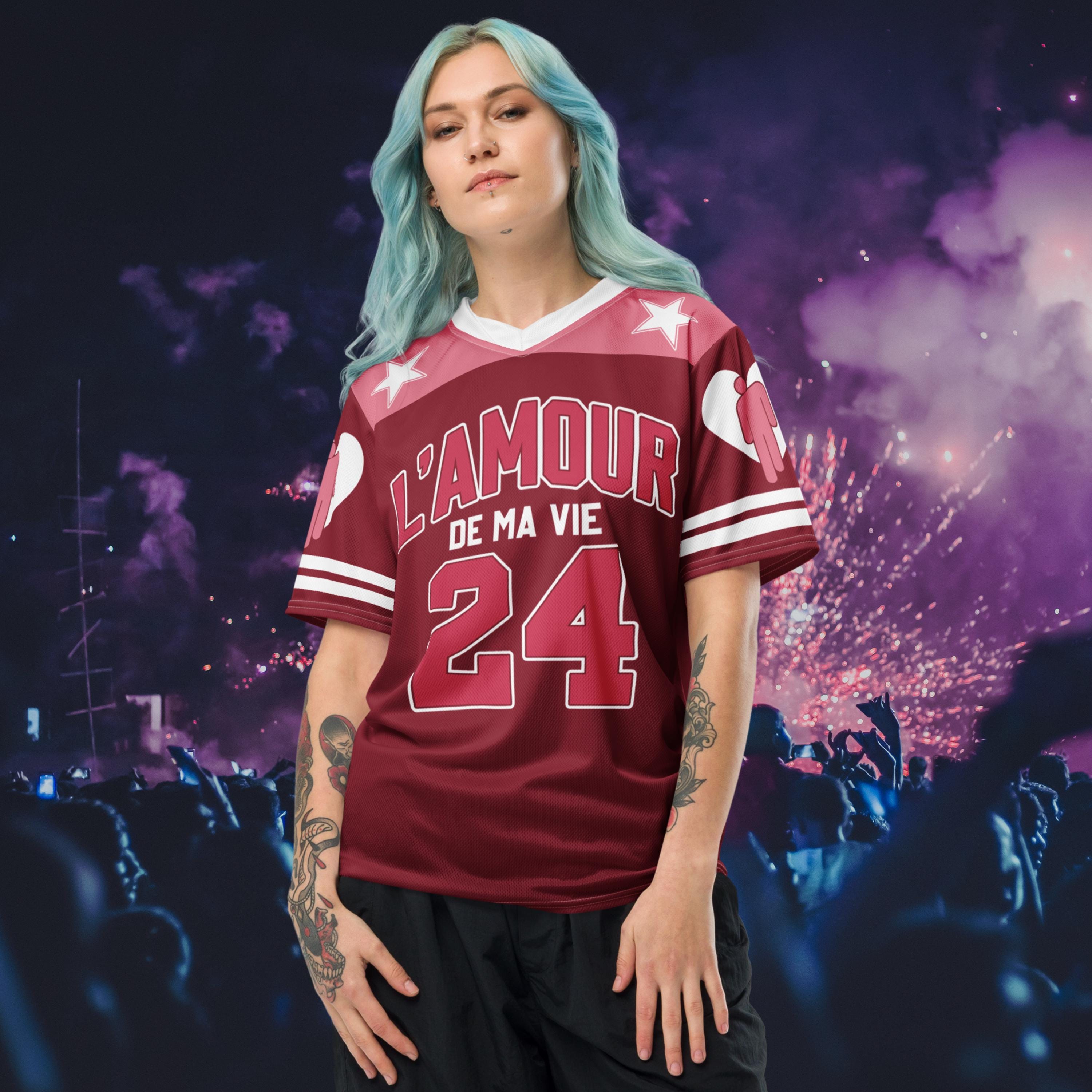 ま*ー様 ビリー・アイリッシュ BE Custom Jersey Game Te Billie Eilish BE Custom Jersey Game Tee