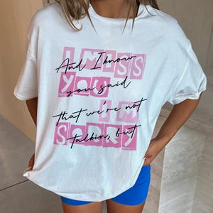 Tęsknię za Tobą, przepraszam Album Inspired, Fan Merch Baby Tee lub Tshirt