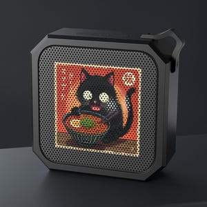 Cat Theme Bluetooth Speaker, Cute Outdoor Speaker for Cat Lovers, Portable Mini Speaker, Ideal Gift for Music Lovers, Home Decor