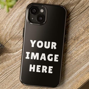 Personalized Photo iPhone Case: Lexan Plastic, Shock Absorbent